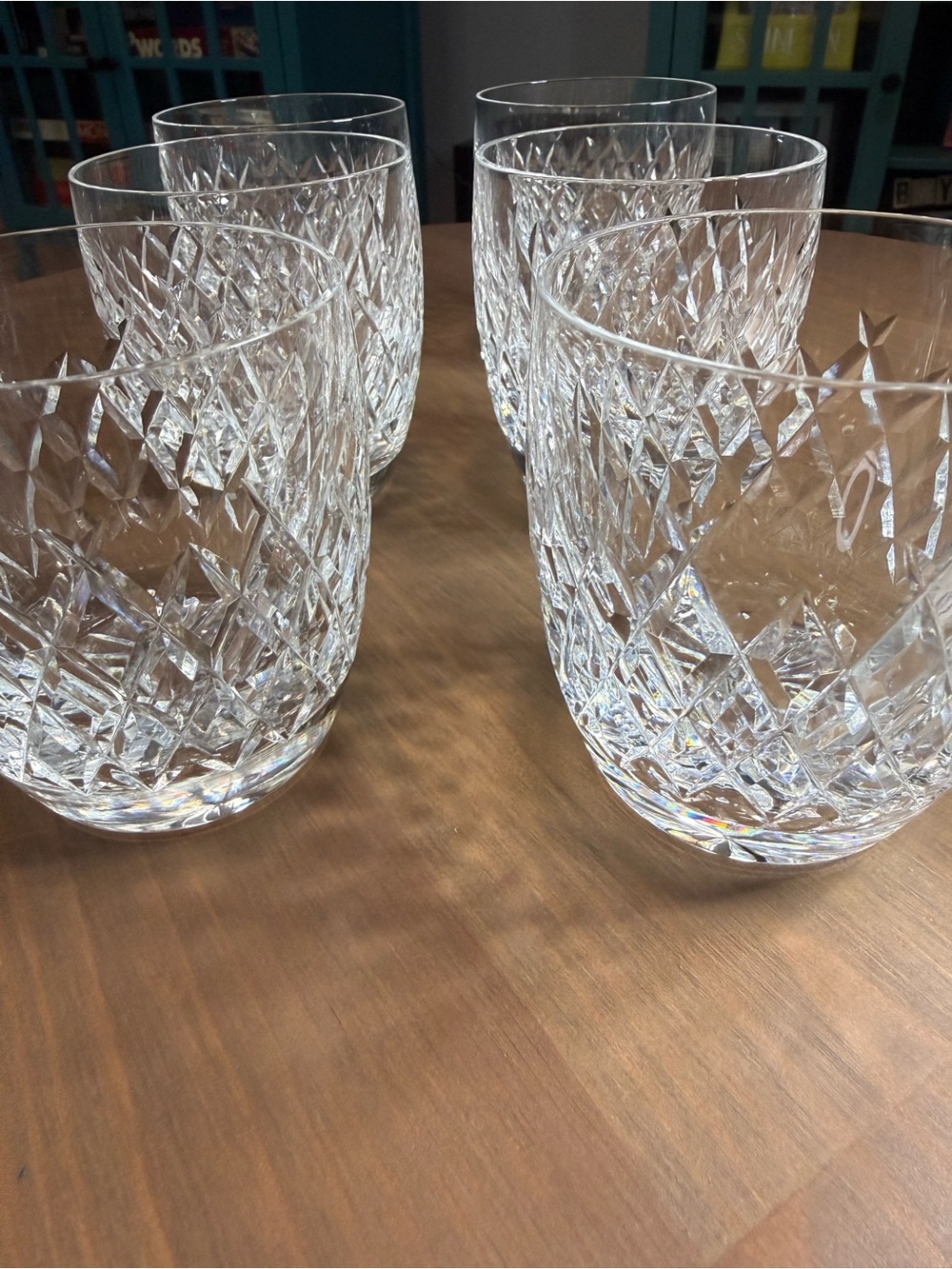 Waterford Crystal Clear Cut Double Old Fashioned Glasses - Set of 6 - Picture 5 of 9